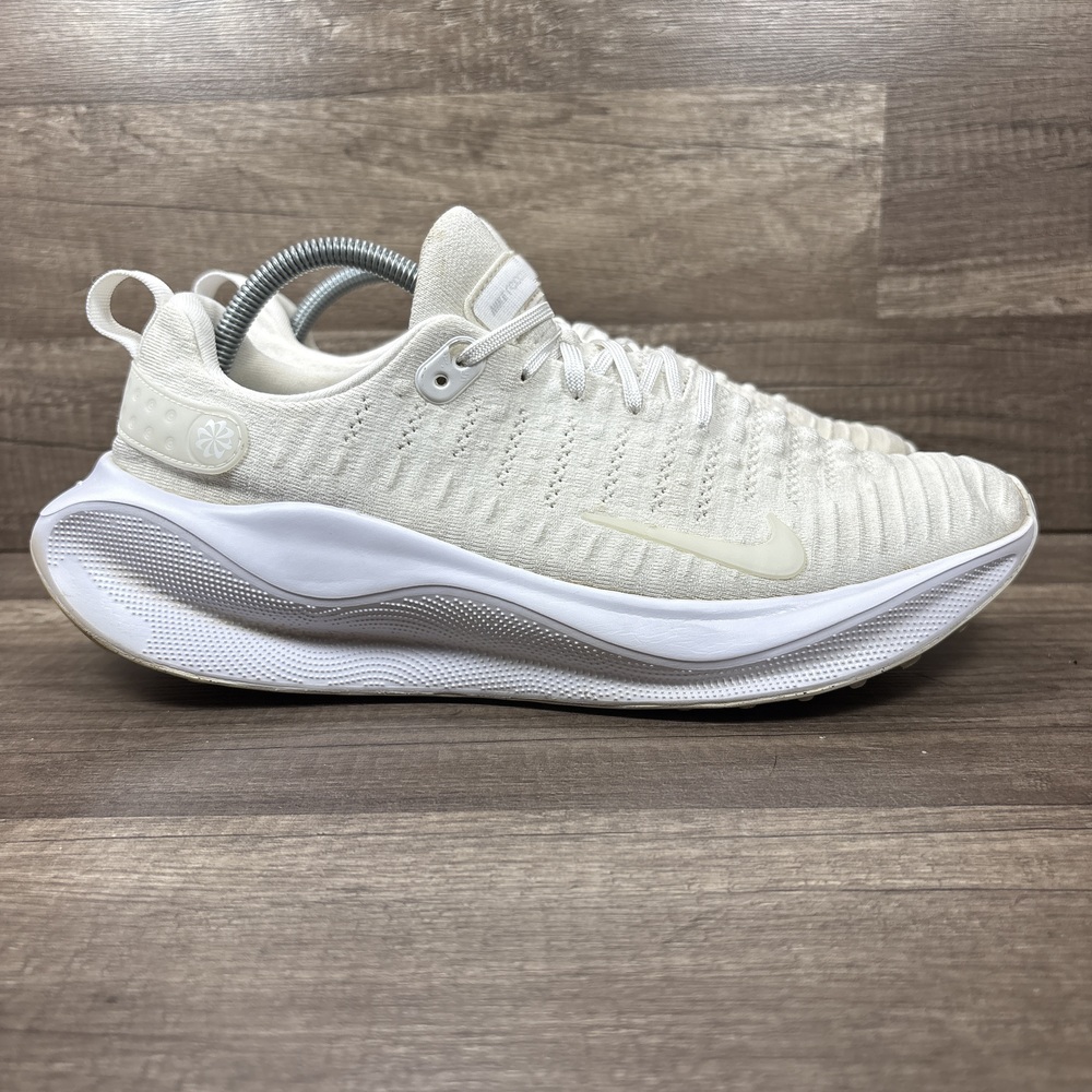 Nike React X Infinity Run 4 White Tan Mens US Size 11 DR2665-103 Running Shoes